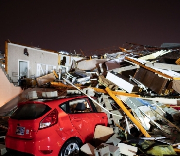 ژمارەی گیانلەدەستدان بەهۆی زریان و گەردەلوولە سەختەکان لە ئەمریکا بەرز بووەوە