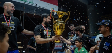 یاریزانێكی كورد نازناوی جامی باسكەی عێراقی بەرز كردەوە