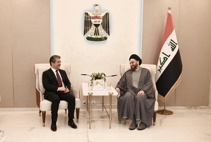 Mesrûr Barzanî li gel Emar Hekîm civiya