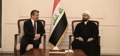 Mesrûr Barzanî li gel Qeys Xezelî civiya