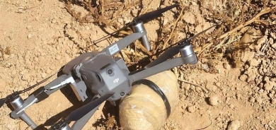 سقوط مسيرة مجهولة المصدر شمالي دهوك