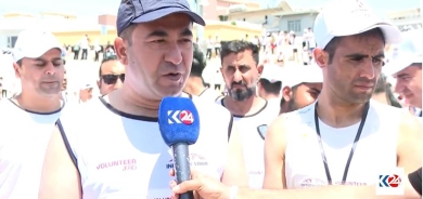 Guhdar Şêxo di nav maratona Zaxoyê de: Em giringiyê didin hemî werzişan