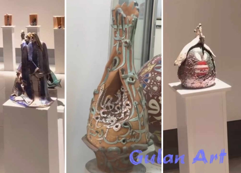 لە هەولێر پێشانگەی نێودەوڵەتی هونەری سیرامیك كرایەوە