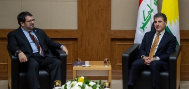 President Nechirvan Barzani and US Embassy Charge d’Affaires discuss relations