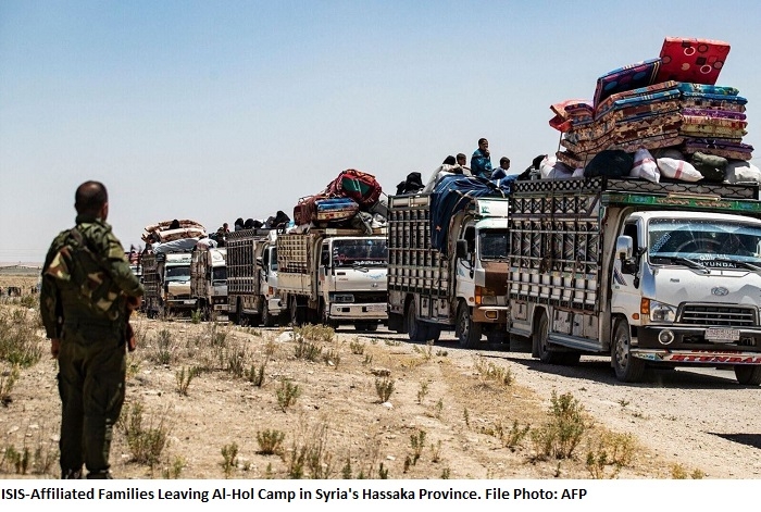 Iraq Repatriates Nearly 200 ISIS-Affiliated Families from Al-Hol Camp