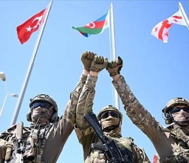 مەشقی هاوبەشی تورکیا و جۆرجیا و کۆماری ئازەربایجان دەستی پێکرد