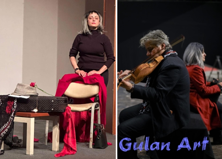 لە هۆڵەندا شانۆگەری(مۆسیقای سوور) نمایش دەكرێت