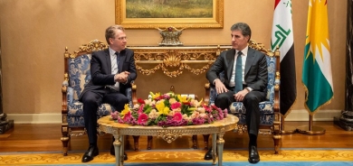 Kurdistan Region President Nechirvan Barzani Meets with French Ambassador, Discusses Parliamentary Elections and Bilateral Relations