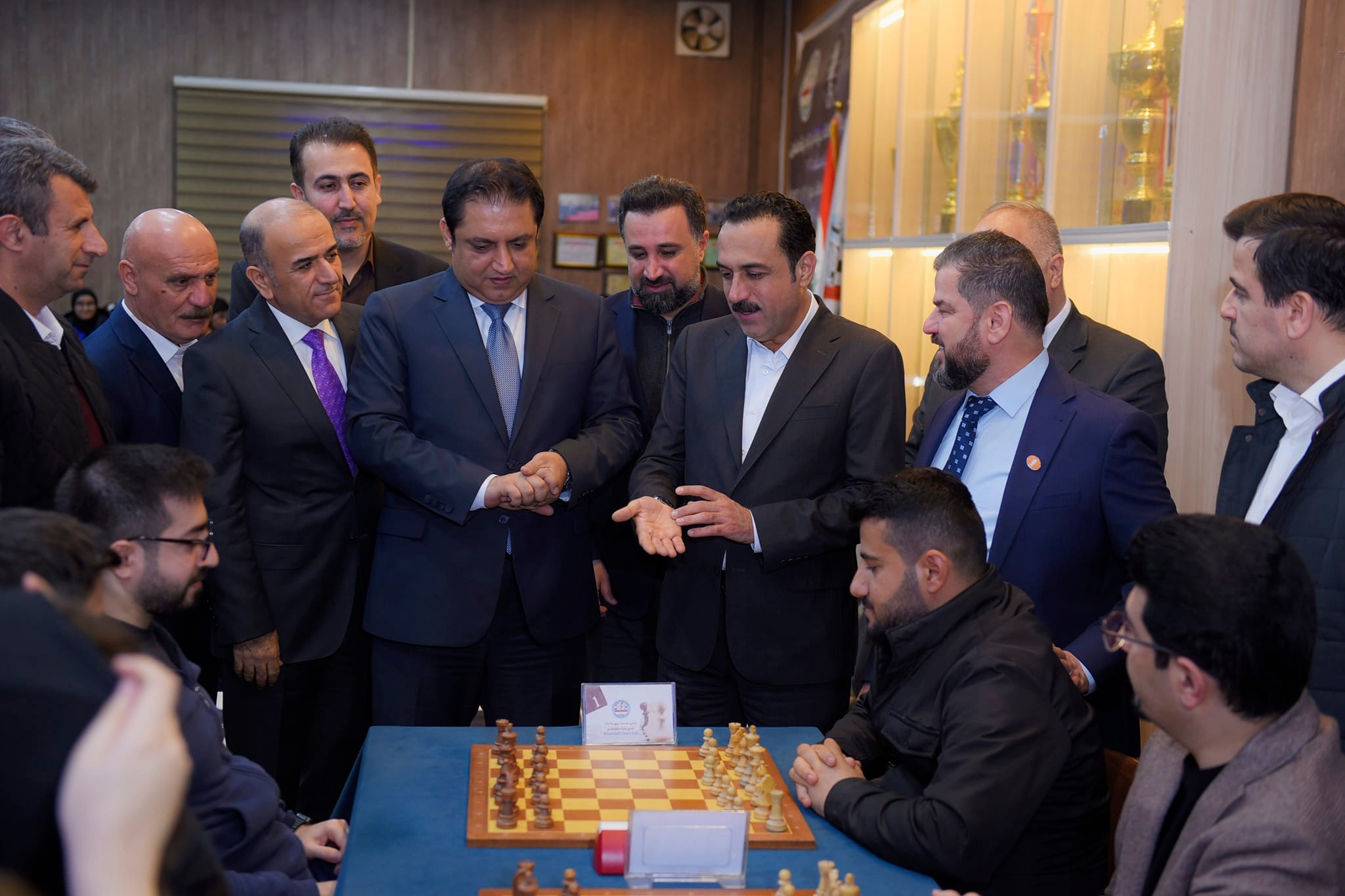 خولی پەرەپێدانی ڕاهێنەری یاری شەترەنج بۆ مامۆستایانی وەرزشی بەرێوەچوو