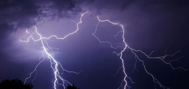 Lightning-Thunderstorm Causes Fires and Fatalities in Erbil