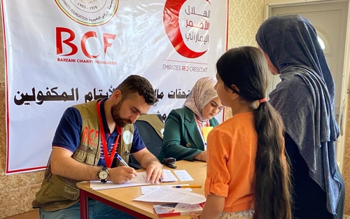 لە پێشوازیی جەژنی پیرۆزی قورباندا  زیاتر لە 4 ملیۆن و 500 هەزار دۆلار بەسەر ئازیزان(منداڵانی بێباوك)دا دابەش دەكرێت