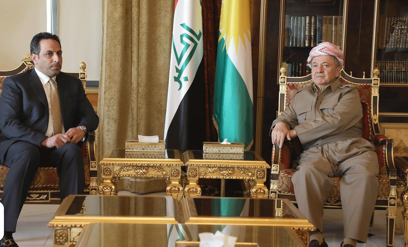 الرئيس بارزاني يستقبل وفداً من كتلة المبادرة