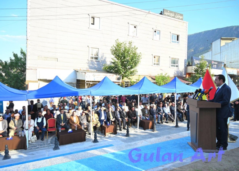 لە شەقڵاوە..پەردە لەسەر پەیكەری (دایكە حەلیمە) لادرا