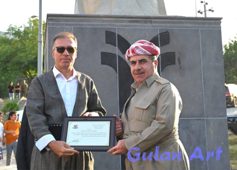 لە شەقڵاوە..پەردە لەسەر پەیكەری (دایكە حەلیمە) لادرا