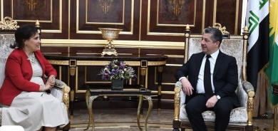 رئيس حكومة إقليم كوردستان يستقبل المديرة الإقليمية لصندوق الأمم المتحدة للسكان