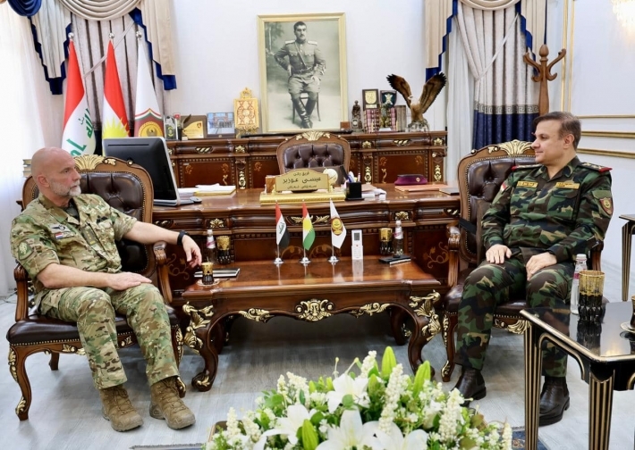 Pêşmerge û Hêzên Leşkerî yên Holandayê danûstandinan li ser alîkariyan dikin