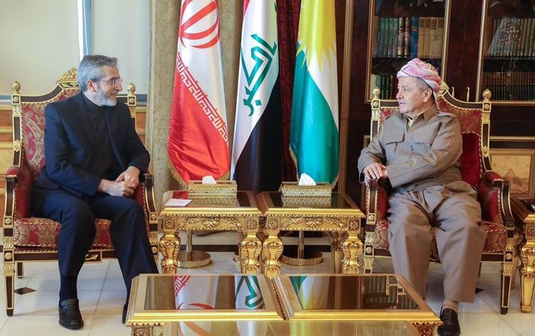 الرئيس بارزاني ووزير خارجية إيران بالإنابة يبحثان الأوضاع السياسية في العراق والمنطقة