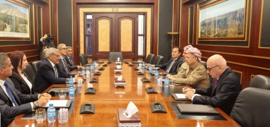 الرئيس بارزاني يلتقي وفداً من الحزب الديمقراطي التقدمي الكوردي في سوريا