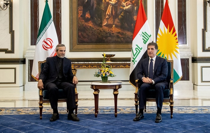 President Nechirvan Barzani meets with Iran’s Acting Minister of Foreign Affairs