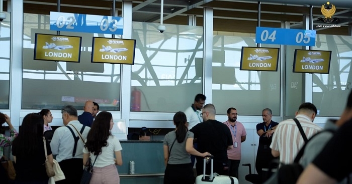 Direct Flights Between Erbil and London Commence for the First Time