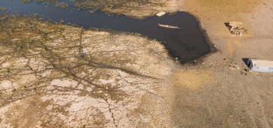 Massive Demonstration in al-Budayr District Demands Restoration of Services Amid Severe Drought
