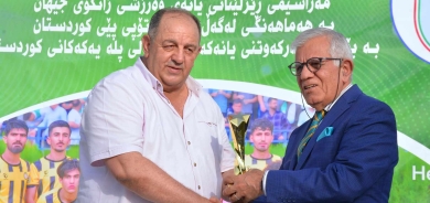 ژمارەیەك كەسایەتی وەرزشی خەڵات كران