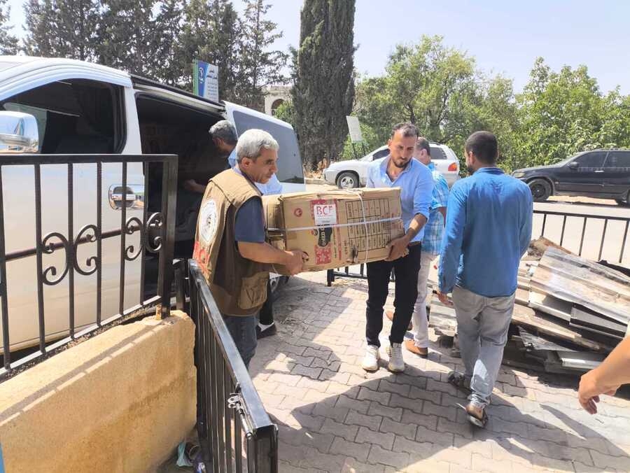 Agir bi nexweşxaneya Selamî ya Efrînê ket