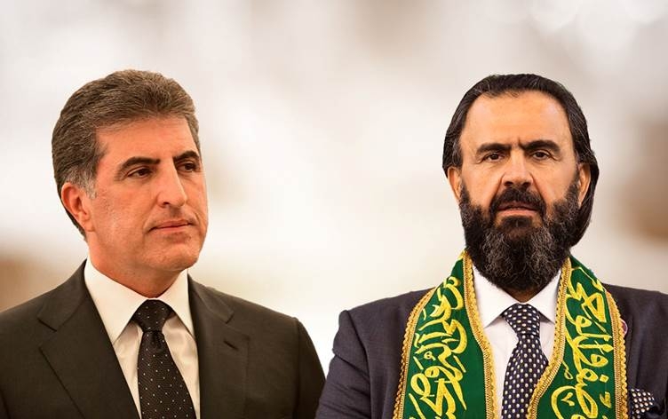 نێچیرڤان بارزانی بۆ شێخ نەهرۆ: پرسه‌ و سه‌ره‌خۆشيى قووڵتان ئاراستە دەکەم