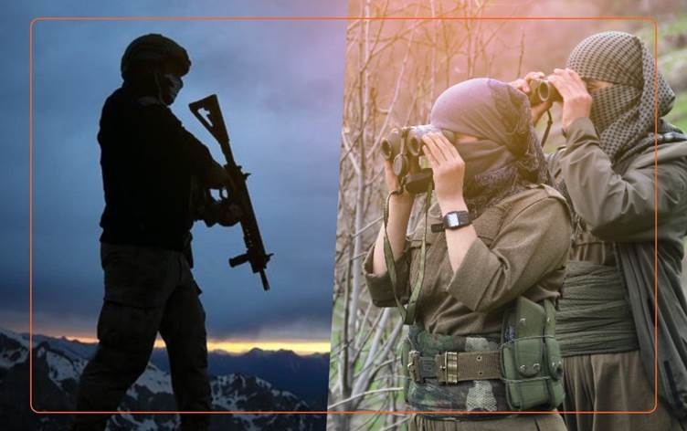 5 gerîlayan canê xwe ji dest da