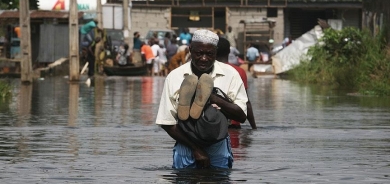 بەهۆی لافاو لە نەیجیریا زیاتر لە دوو هەزار کەس ئاوارە بوون