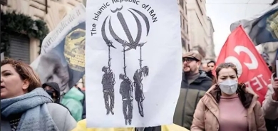 خۆپیشاندانی ئێرانییەکانی دانیشتووی هۆڵەندا بۆ مەحکوومکردنی حوکمی لەسێدارەدان