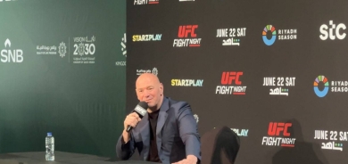 دانا وايت: يعجبني الشغف السعودي في استضافة نزالات الفنون القتالية