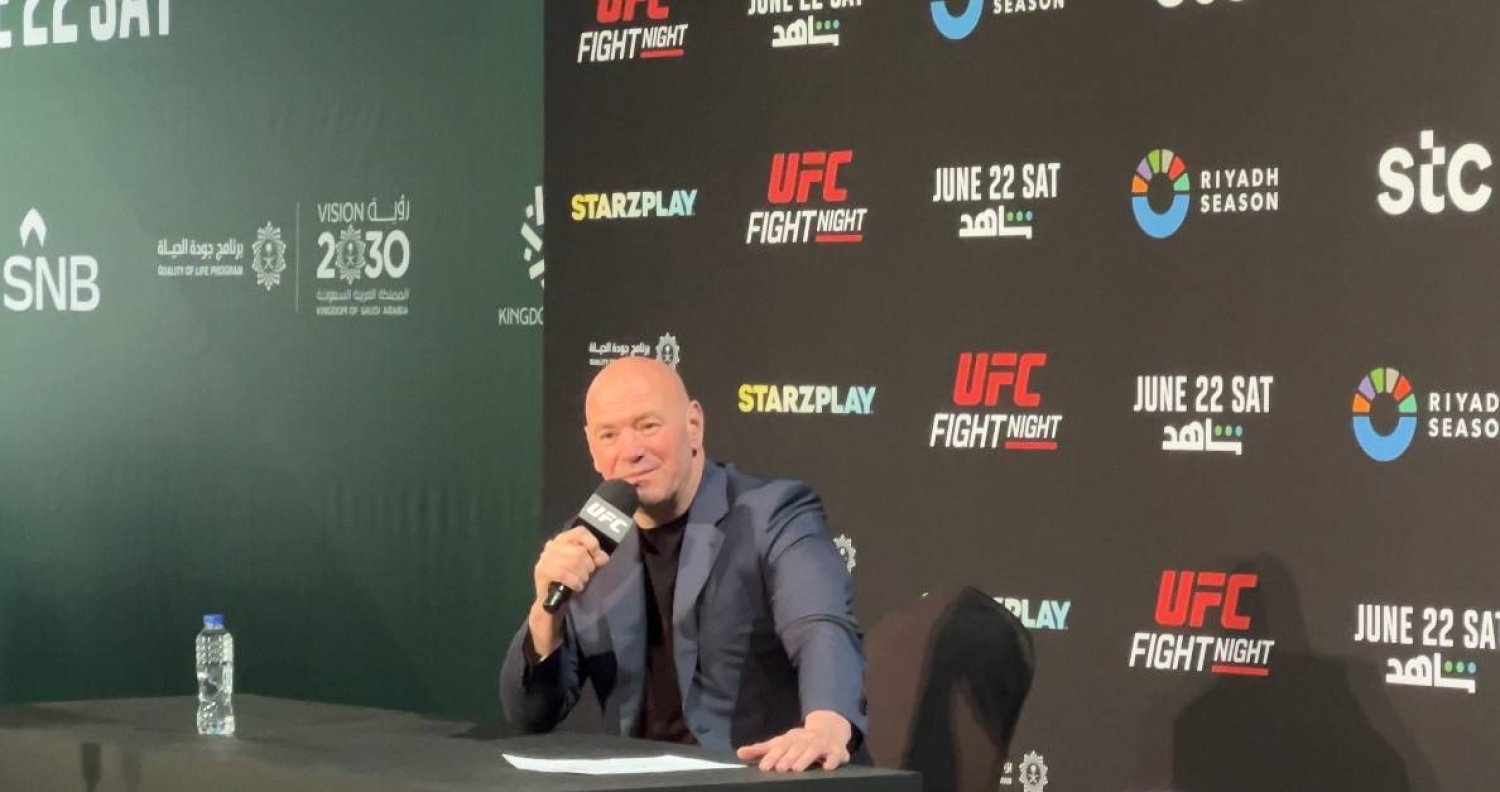 دانا وايت: يعجبني الشغف السعودي في استضافة نزالات الفنون القتالية