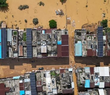 ژمارەی قوربانیانی لافاو لە چین بۆ ٤٧ کەس زیادی کردووە