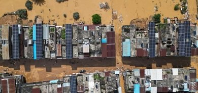 ژمارەی قوربانیانی لافاو لە چین بۆ ٤٧ کەس زیادی کردووە