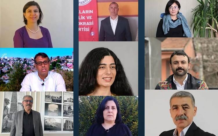 Derketina derveyî welat a 9 şaredarên DEM Partiyê hat qedexekirin