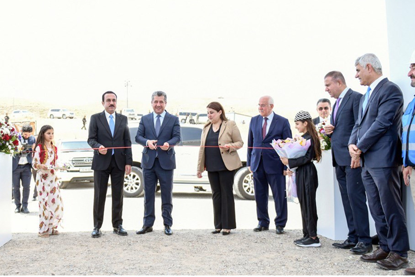 رئيس الحكومة يدشن سد جمركه ويؤكد التزام حكومة الإقليم بحماية الثروة المائية