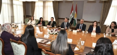 مسرور بارزاني يلتقي بمكتب الأمانة العامة لاتحاد نساء كوردستان