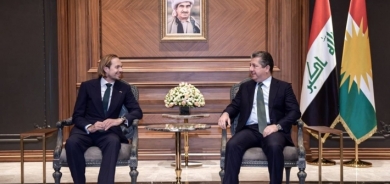 رئيس حكومة إقليم كوردستان يستقبل قنصل بريطانيا الجديد