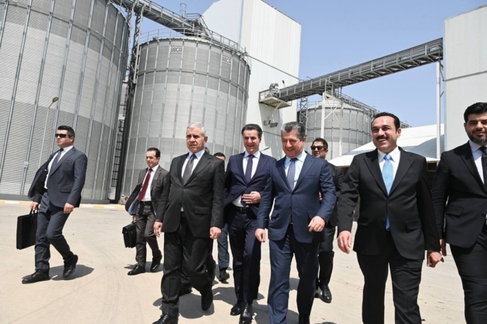 تجارة كوردستان: الكابينة الوزارية التاسعة انجزت بناء ثلاث صوامع كبيرة والعمل جار لبناء الرابع