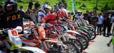 لە چیای كۆرەك پێشبڕكێی ماتۆڕسواری هارد ئەندرۆ بەڕێوەچوو