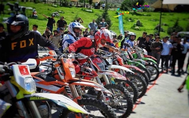 لە چیای كۆرەك پێشبڕكێی ماتۆڕسواری هارد ئەندرۆ بەڕێوەچوو