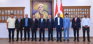 محافظ أربيل يبحث مع وفد اقتصادي من وان سبل تعزيز العلاقات التجارية