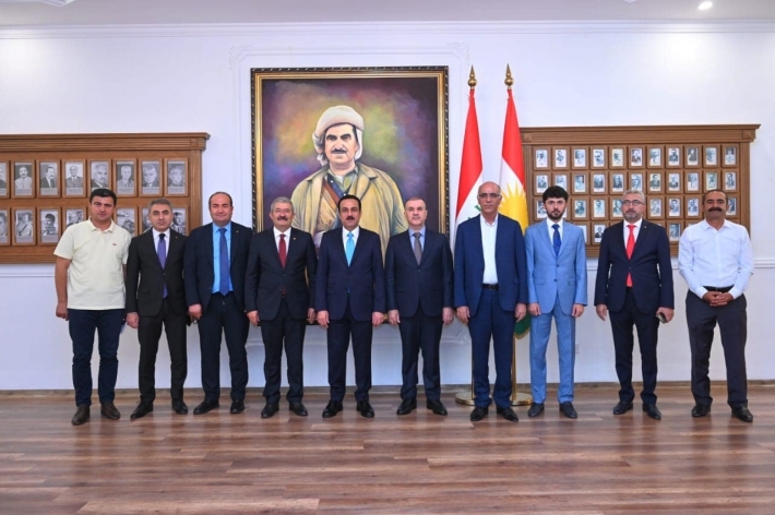 محافظ أربيل يبحث مع وفد اقتصادي من وان سبل تعزيز العلاقات التجارية