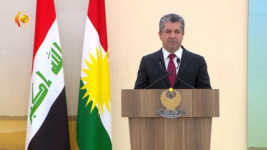 Serokwezîr kevra bingehîna ya sayloya Helebceyê danî