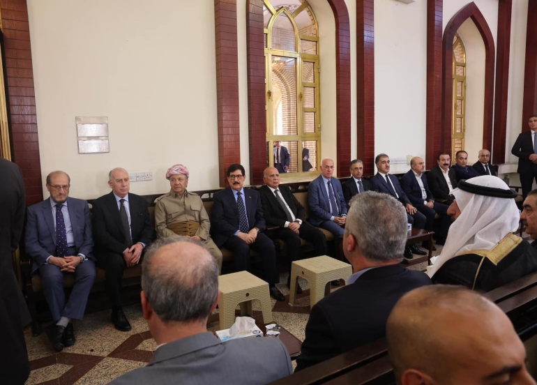 ســەرۆک بـــارزانـــی بەشداری لە پرسەی باوکی ئوسامە نوجەیفی دەکات