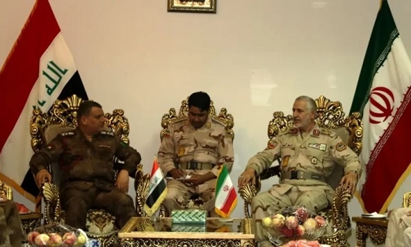 Fermandarên hêzên sînorparêz yên Îraq û Îranê civiyan