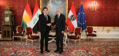 سەرۆكی هەرێمی كوردستان  نێچيرڤان بارزانى له‌ ڤيه‌ننا: نه‌مسا خوازياره‌ بره‌و به‌ په‌يوه‌نديى سياسى و ئابوورى بدات