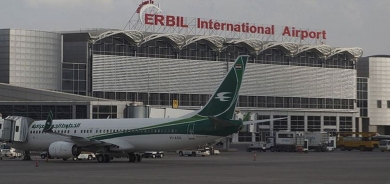 تعليق الحركة الملاحية في مطار اربيل الدولي بشكل مؤقت