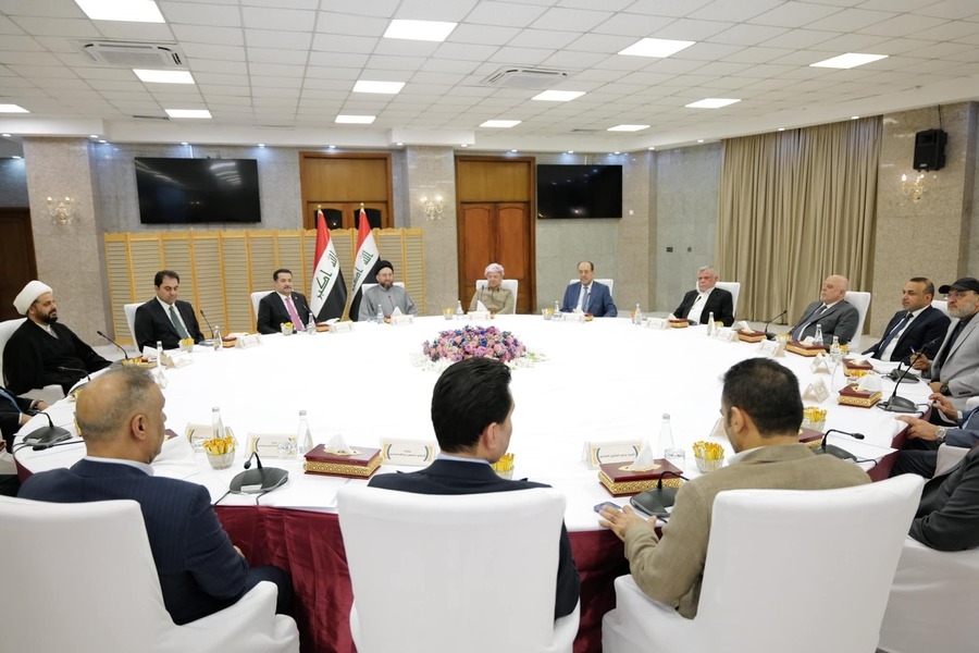 ســـــەرۆک بارزانی لەگەڵ لایەنە پێکهێنەرەکانی چوارچێوەی هەماهەنگی کۆبوویەوە